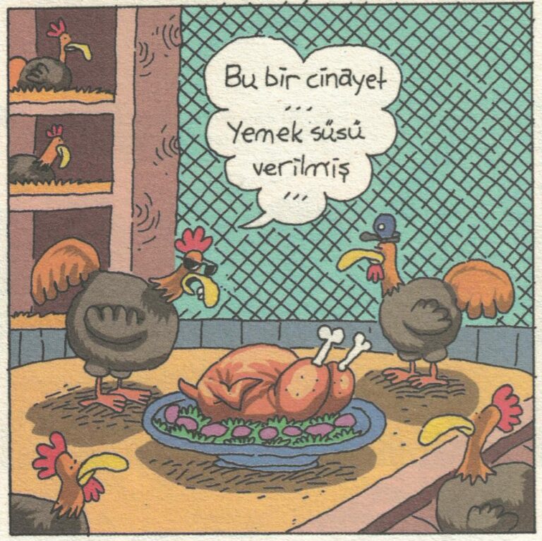 今月のトルコの風刺漫画　2019年4月　エルディル・ヤシャロール